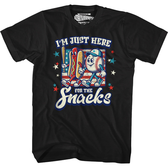 Other - Im Just Here For The Snacks Tshirt